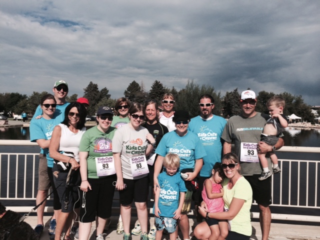 Team Health Connect at Kid's Cure Run for Brent's Place